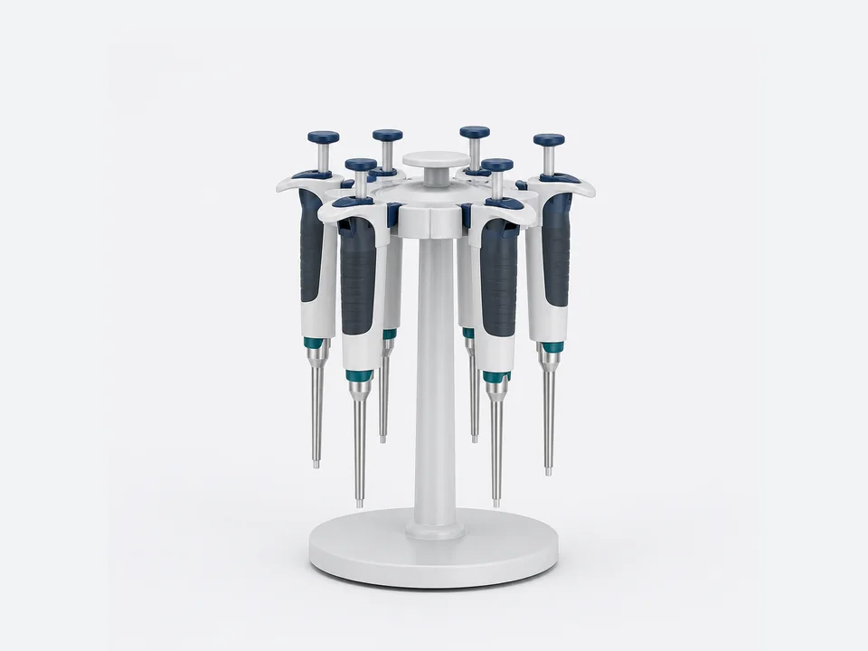 Laboratory micropipette set