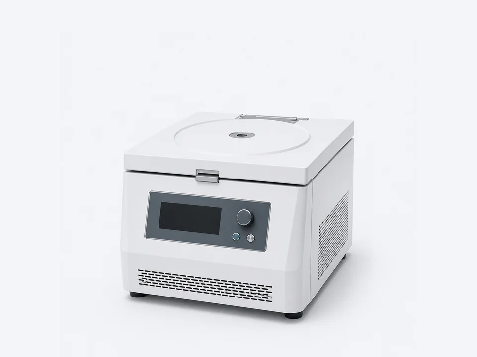 Refrigerated laboratory centrifuge